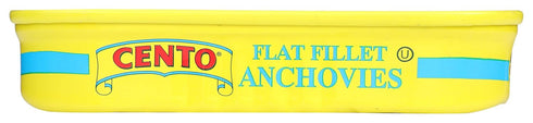 2 Cento Foods, Anchovies Flat, Ounce
