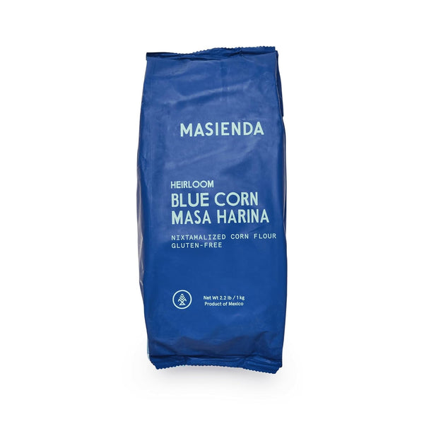 Masienda Heirloom Blue Corn Masa Harina/Flour 2.2 LB (Pack of 2) -