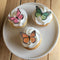 CHOCKACAKE Edible Wafer Butterflies - Assorted Set of 24 - Cake and Cupcake Decoration Toppers