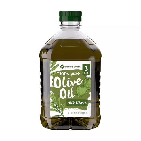 MEMBERS MARK Member's Mark Pure Olive Oil (3L, 101 Fluid Ounce)