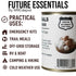 #2.5 (8 oz) 18 Powdered Whole Eggs for Cooking & Baking | Long-Lasting Pantry Staple for Camping, Hiking & Emergency