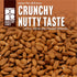 3 LB Roastery Coast - Just Roasted Almonds | Bulk Daily Nuts | Keto Snack | Lightly salted | Plant Protein | Heart