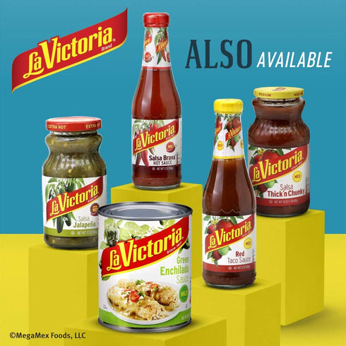 15-Ounce (Pack 6) La Victoria Taco Sauce Medium Squeeze