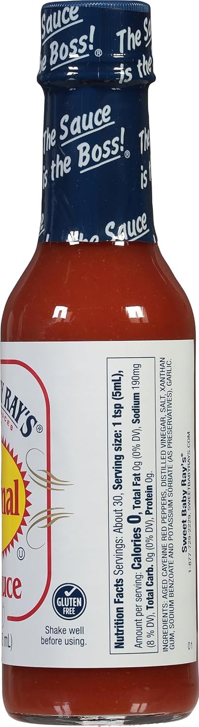 5 Oz Sweet Baby Rays, Hot Sauce Original, Fl