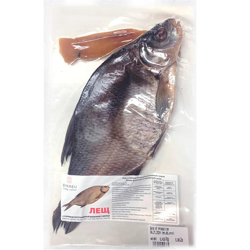 Bakreu Dried Salted Lesch Fish Whole, 14-16 oz up to 400g Gutted with