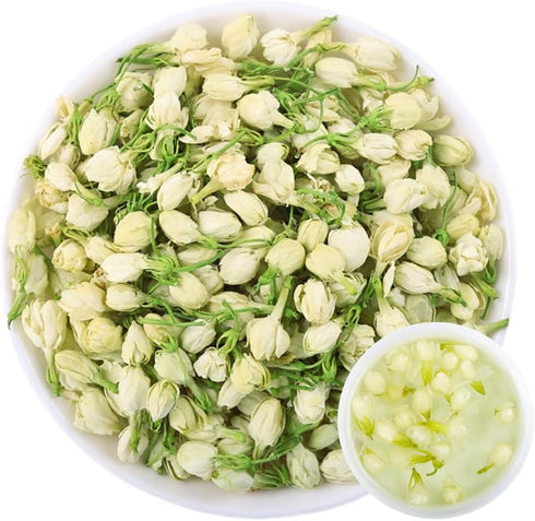 Plant Gift 100% Jasmine 30G/1.05oz Fresh, Non GMO Loose Leaf , Natural Dried Flowers