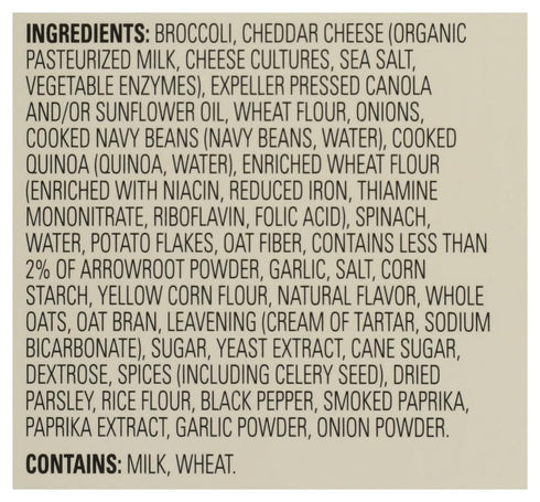 9 OZ DR PRAEGERS Broccoli Cheddar Cheesy Bites