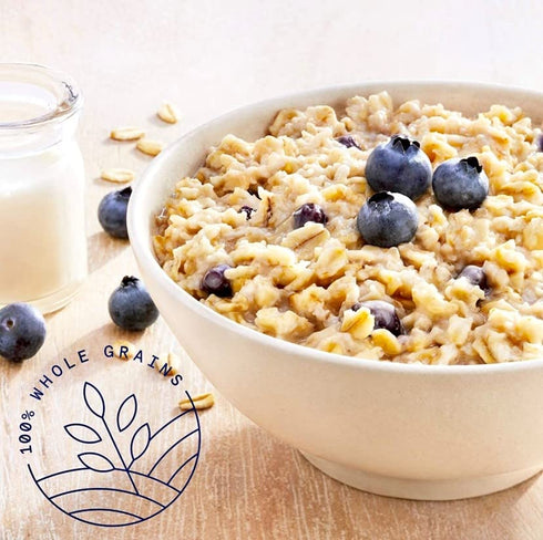 Pack 2 Quaker Instant Oatmeal, Blueberries & Cream