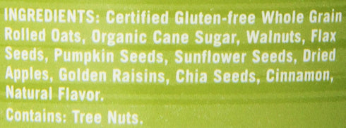 2.6 (Pack 6) Modern Oats Apple Walnut Oatmeal, Ounce