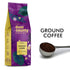 County 8 oz Spring-Summer 100% Door Coffee Raspberry Almond, Flavored Coffee Ground - Bag - Seasonal - Medium Roast