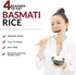 2 lbs (Pack 2) Himalayan chef White Basmati Rice