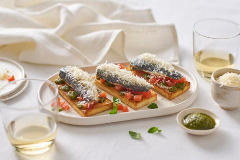 Ortiz Sardines A la Antiqua, Wild Caught in Spain, 6.7oz Jar, Hand-Packed in Olive Oil
