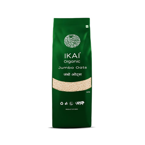 IKAI Organic Natural Jumbo Oats 500g