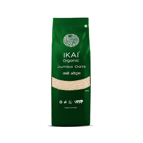 IKAI Organic Natural Jumbo Oats 500g