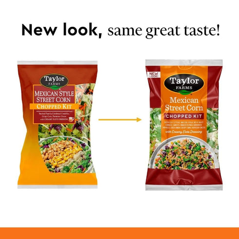 Taylor Farms 11.62oz Mexican Style Street Corn Chopped Salad Kit