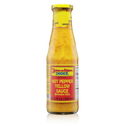 Jamaican Choice Hot Pepper Yellow Sauce 11.5oz