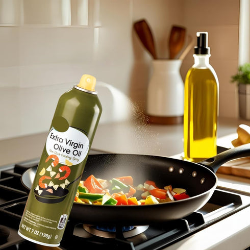 Generic 7 oz Olive Oil Cooking Spray Non-Stick, Propellant-Free, Ideal for Grilling, Baking, Roasting, Sauteing