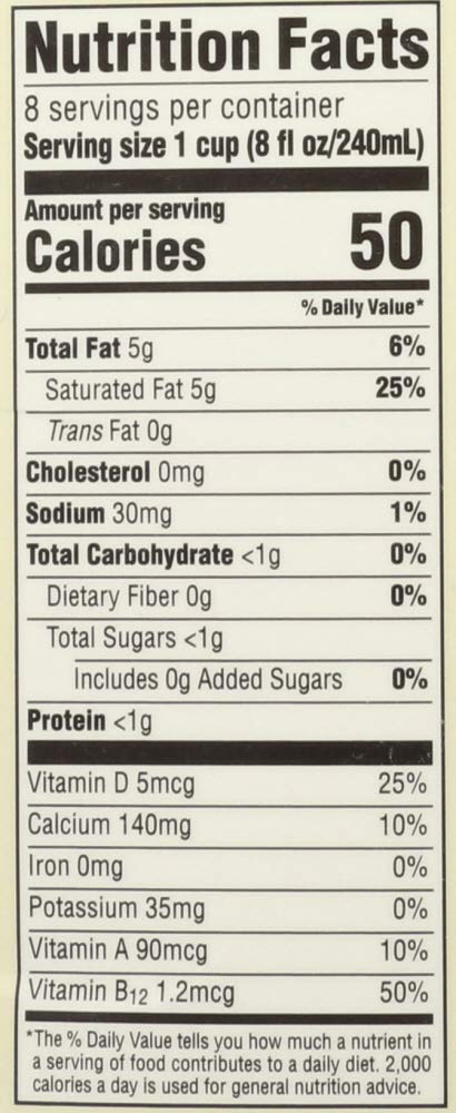 365 64 oz by Whole Foods Market, Organic Unsweetened Vanilla Coconut milk Beverage, fl
