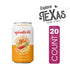 20- Pack 12 oz Spindrift of Mango-Orange Sparkling Water & Real Squeezed Fruit fl Can