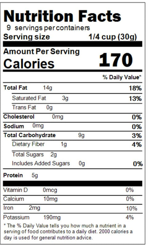 32 Oz. (2 Lb.) Cashews Roasted Unsalted | Non-GMO | Premium Quality | Bulk Value Size
