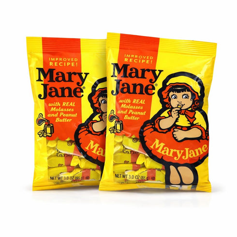 Generic Mary Jane - Chewy Molasses and Peanut Butter Candy - Gluten Free,