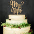 Mr and Mrs Rustic Wood Cake Toppers Wedding Anniversary Party Engagement Decoration