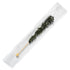 24 Black Rock Candy Sugar Sticks - Black Cherry Flavored - Individually Wrapped Candy Party Favors