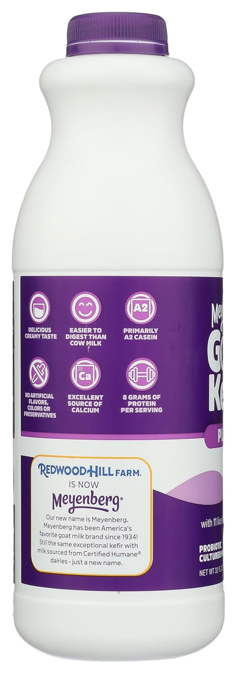 32 Oz Meyenberg Goat Dairy, Kefir Goat Plain, Fl