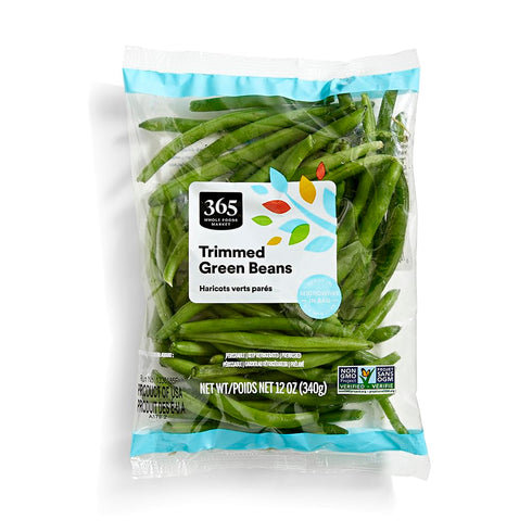 365 by Whole Foods Market , Trimmed Green Beans, 12 oz