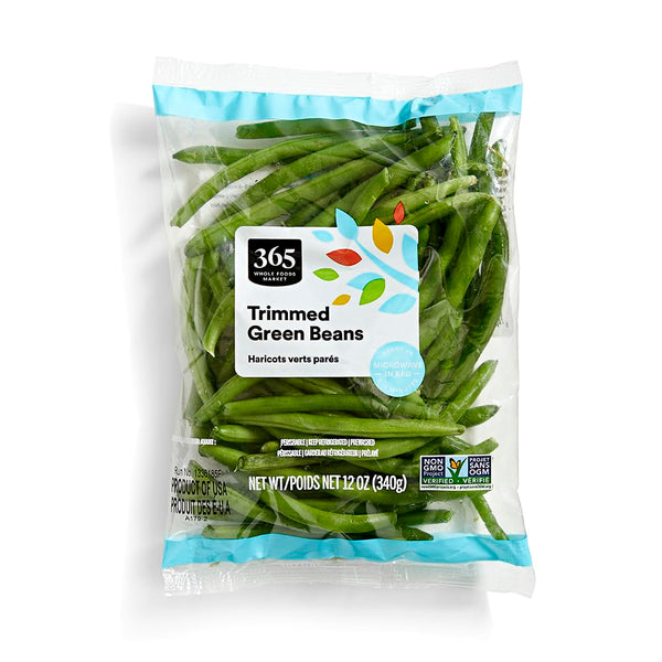 365 by Whole Foods Market , Trimmed Green Beans, 12 oz