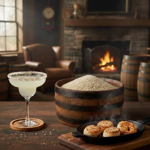 7 oz Spice Enthusiast Bourbon Barrel Smoked Salt