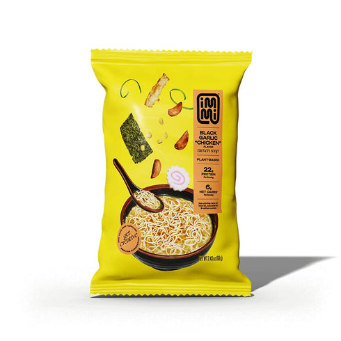 Immi, Ramen Chicken Black Garlic Plant Based, 2.43 Ounce