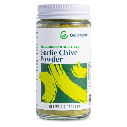 Gourmend Foods Organic Garlic Chive Powder Certified Low FODMAP, Filler Free, Gluten