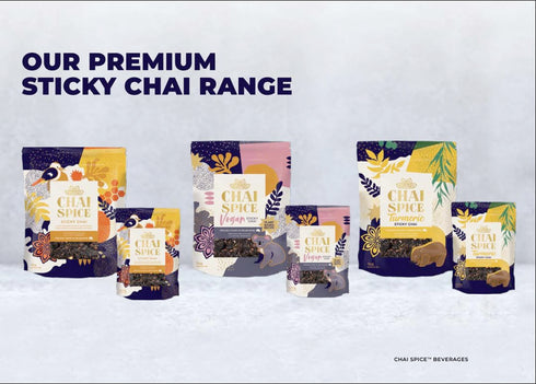 Chai Spice Sticky Chai, 250g 16 Serves, 100% Natural Whole Spices, Sugar Free, Gluten Free, No Additives