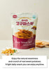 10.6 oz (300 Korean Food Eatus Sweet Potato Stick Crunchy Snack, Made with Real Sweet Potatoes, No Added Sugar