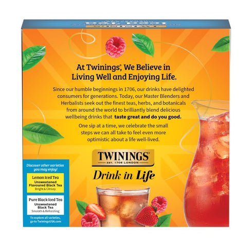 72 Count Twinings, Tea Iced Lemon