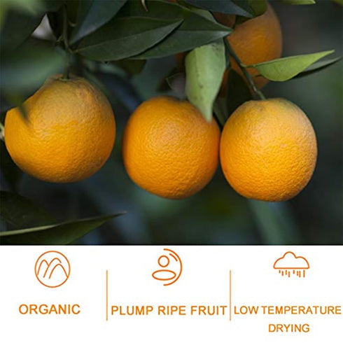 Noble Createaprototype (500g/17.63oz) Dried Orange Slices, Low temperature drying Handmade Fruit Tea, Edible Edible