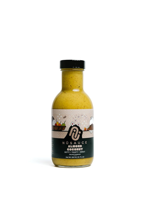 NuSauce 12oz Variety Pack - Low Calorie Sauces with Premium Ingredients (Almond Coconut)