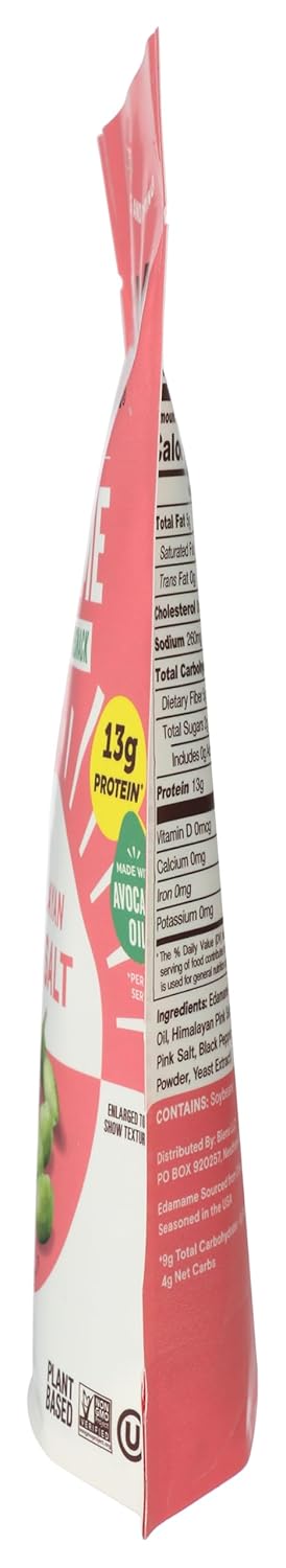 Biena Foods 4.75 OZ Himalayan Pink Salt Roasted Edamame