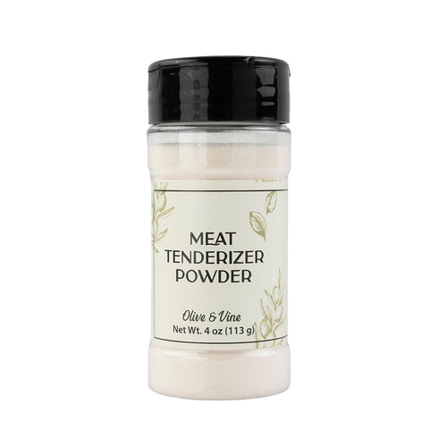 Olive & Vine Meat Tenderizer Powder, Savory Flavor, For Grilling & Roasting,