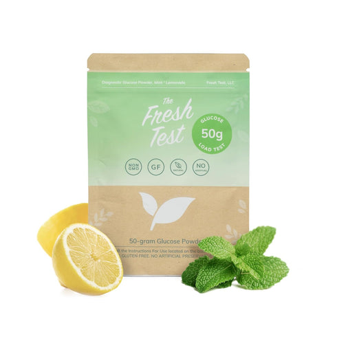 The Fresh Test, 50-gram Powder Drink Mix | Additive-Free, Non-GMO, Organic Ingredients