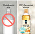 500ml) Chung Jung One O'Food Premium Korean Vinegar, Kitchen Essential Pantry Staple, Perfect for Salads (Brown Rice