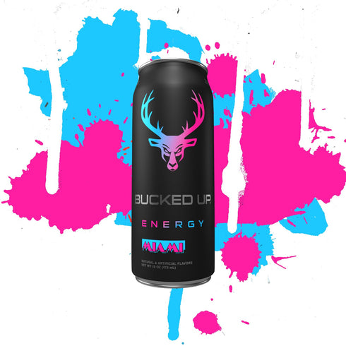 300mg (12 Bucked Up Energy Drink (Miami) CT)