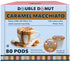 Double Donut Coffee Double Donut Caramel Macchiato Flavored Coffee Pods - Caramel