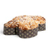 Vergani 1.65 Pack 1 Organic Colomba, Pounds Traditional Italian Holiday Bread Cake with Candied Orange Peel Filling.