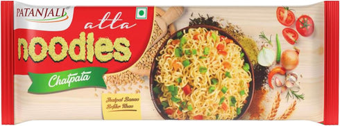 Patanjali Atta Noodles Chatpata (Pack of 4) - 240g / 8.47 fl