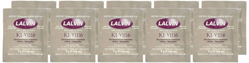 Strange Brew My-WNCV-DYMZ KIV-1116 Lalvin Yeast, 10 Packs for Winemaking, Multi