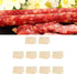 10 TOPINCN Sausage Casing, Bags Dried Flexible Uniform Thickness Sausage Tube Casing, Sausage Casing for Household Ham