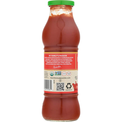 19.7 oz. 3 Pack #1 Mutti Organic Tomato Puree (Passata), | | Italys Brand of Tomatoes | Fresh Tastefor Cooking| Bottled