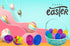 200-Pack 2.3" (200-Pack) The Dreidel Company Fillable Easter Eggs with Hinge Bulk Colorful Bright Plastic Easter Eggs